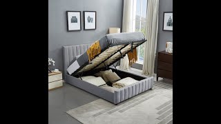 Ottoman bed  Step by Step Assembly instructions [upl. by Boorer]