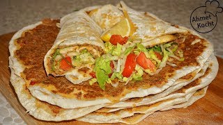 Lahmacun XXL  Ahmet Kocht  türkisch kochen  Folge 368 [upl. by Jenness]