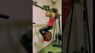 Girl performing 1RM Chin Up [upl. by Iras]