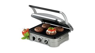 Cuisinart Multifunction Griddle Grill and Panini Press [upl. by Germain]