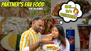 I only Ate my Partners Fav Food for 24 Hours  Food Challenge [upl. by Tran442]