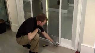 How To Proper Removal amp Replacement of Sliding Glass Door Screen [upl. by Strader662]