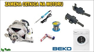 Zamena cektica na motoru ves masine BEKO [upl. by Tonie278]