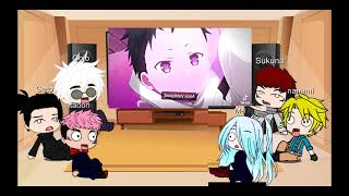 jujutsu kaisen react to anos voldigoad Part 1 [upl. by Maure]