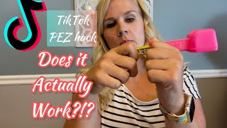 PEZ hack as seen on TikTok Does it actually work [upl. by Sisile]