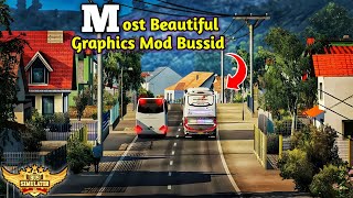 Mod Bussid 371  Most Beautiful Graphics Mod For Bus Simulator Indonesia।।Bussid Mod Map।।Bussid [upl. by Berte947]