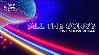 Official Recap  LIVE SHOW  Junior Eurovision Song Contest 2022 [upl. by Dnalevelc218]