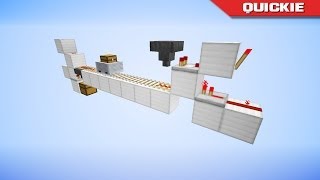 Quickie Tiny Minecart Loading amp Unloading Stations [upl. by Vin]