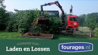 Laden Lossen en Ingegraven Mestcontainer Legen  VLOG 3 [upl. by Nahs12]