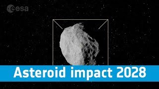 Asteroid impact 2028 Protecting our planet [upl. by Lilybelle]