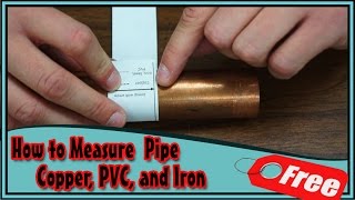 How to Measure Pipe Diameter Size Free Tool Download [upl. by Bounds]