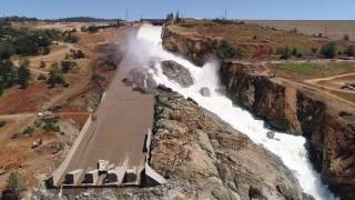 Oroville Spillway May 19 2017 [upl. by Aicekal]