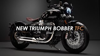 New 2020 Triumph Bobber TFC Unveiled At EICMA [upl. by Panther]