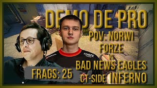 PT zorlaK Analisa PoV NORWI  FORZE vs BAD NEWS EAGLES  INFERNO CTSIDE Demo de Pro [upl. by Rengia22]