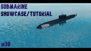 DESC Submarine ShowcaseTutorial  Roblox Plane Crazy  30 [upl. by Soule]