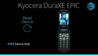 Resetting the Kyocera DuraXE Epic  ATampT Wireless [upl. by Luaped]