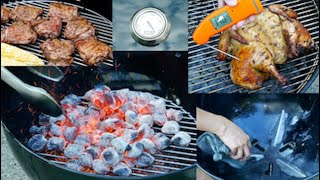 How to Use a Weber Kettle Grill Complete Guide [upl. by Namilus452]