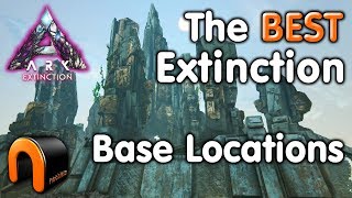 ARK Extincation BEST BASE Locations [upl. by Ococ]