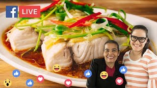 Steamed Fish With Ginger amp Lime  Marions Kitchen [upl. by Cheatham]