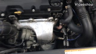 2011 CHEVY CRUZE HOW TO REPLACE TURBOCHARGED COOLER LENE [upl. by Munroe]