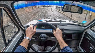 Fiat 126p  4K POV Test Drive 363 Joe Black [upl. by Endys948]