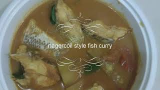 நாகர்கோவில் மீன் குழம்பு how to prepare nagercoil style fish curry in tamil meen kulambu [upl. by Niai]