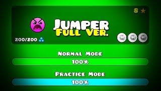 JUMPER FULL VERSION BY BJVDIMAFELIXGD GEOMETRY DASH 211 [upl. by Enahs401]