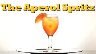 How To Make An Aperol Spritz  Drinks Made Easy [upl. by Aiset]