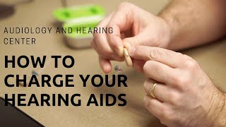 How to Charge Your Rechargeable Hearing Aids [upl. by Mayram37]