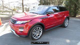 2012 Range Rover Evoque Coupe Pure Plus Dynamic Start Up Exhaust and In Depth Tour [upl. by Aihsile290]