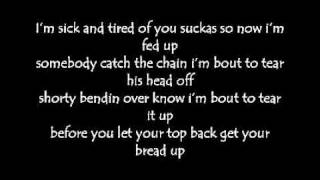 DJ Khaled Fed Up Lyrics Ft Lil Wayne Usher Young Jeezy Rick Ross Drake LYRICS ON SCREEN [upl. by Fagan]