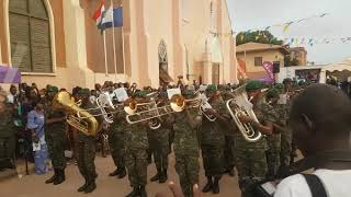 Gambia National Anthem by Army Band [upl. by Yentyrb]