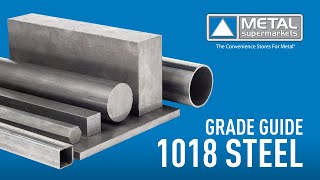 1018 Steel Grade Guide  Metal Supermarkets [upl. by Atterual]