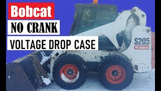 Skid steer Wont Turn Over Bobcat NO CRANK case Easy Troubleshooting [upl. by Kalfas936]