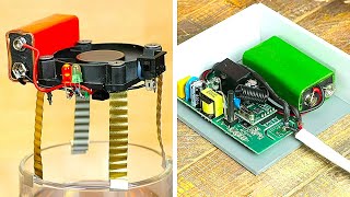 17 DIY ELECTRONIC inventions YOU can create for home [upl. by Maggee]