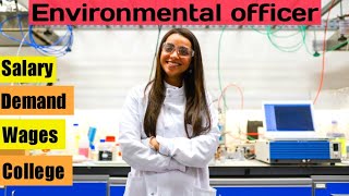 Environmental officer in Canada  demand salary college jobs environmental studies technician [upl. by Ahtelahs710]