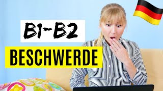 Schreibe den perfekten Beschwerdebrief Prüfung Deutsch B1 B2 [upl. by Enaej]