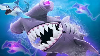 NEW EVOLVED HAMMERHEAD SHARK  DARKHAMMER  Hungry Shark Evolution  Part 7  Pungence [upl. by Jasen]