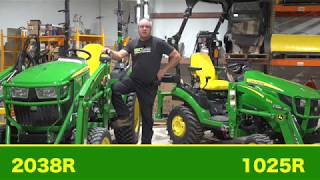 Deere 1025R vs 2038R Which One Should YOU Buy [upl. by Irma626]