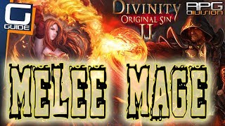 DIVINITY ORIGINAL SIN 2  ULTIMATE MELEE MAGE BUILD [upl. by Ahtamat]