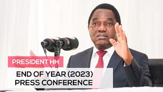 President HHs End of Year 2023 press Conference [upl. by Romelda]