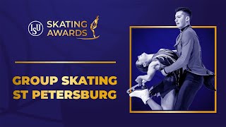 Specially choreographed performance from St Petersburg  ISUSkatingAwards 2021 [upl. by Mochun]