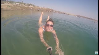 Swimming in the Dead Sea [upl. by Ayahs541]