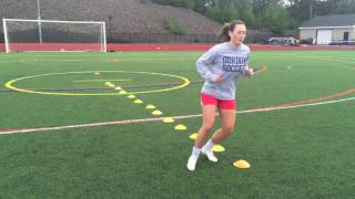 Agility 1  Cone Drills [upl. by Yrruc]