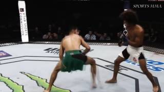 FIGHT HIGHLIGHTS Alex Caceres vs Yair Rodriguez [upl. by Hogg]