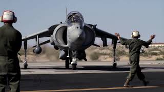 Marine Corps Aircraft AV8B Harrier II [upl. by Leibman]