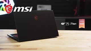 GF75 THIN Unboxing – Now Powered by 9th Gen Intel Core Processors  MSI [upl. by Philomena461]