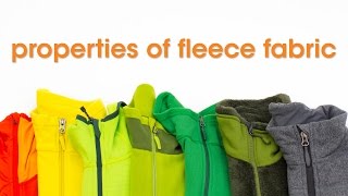 Fleece Fabric Properties [upl. by Courtenay]