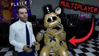 Ultimate Custom Night MULTIPLAYERFive Nights at Freddys Roleplay [upl. by Ees]