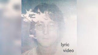 Imagine  John Lennon Lyric video [upl. by Odnanreh356]